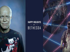 Bethesda’s 2014 Christmas Card features an adorable kitten & Boxman