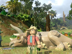 Lego Jurassic World: Exclusive Real-Life Lego Gameplay