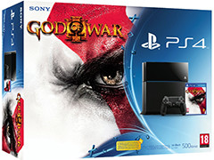 God of War 3 Remastered PS4 console bundle listed by Amazon