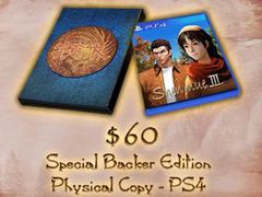 Shenmue 3 Kickstarter finally adds PS4 physical copy reward