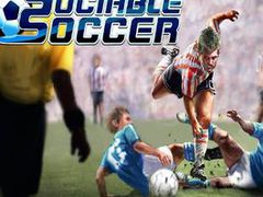 Sociable Soccer, the spiritual successor to Sensible Soccer, playable at PLAY Blackpool