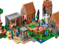 LEGO Minecraft Village set is 1600 pieces