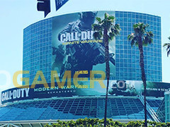 Call of Duty: Infinite Warfare & Modern Warfare Remastered secure main E3 billboard