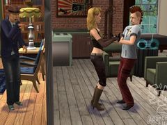 The Sims move into an apartment building