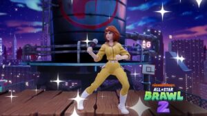 April O'Neil in Nickelodeon All-Star Brawl 2.