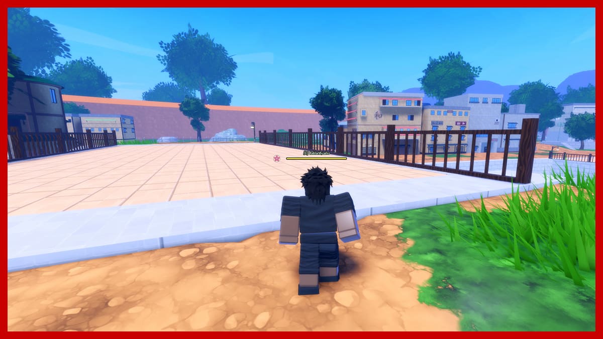 Image of the player ninja character in Ninja Time game on Roblox.