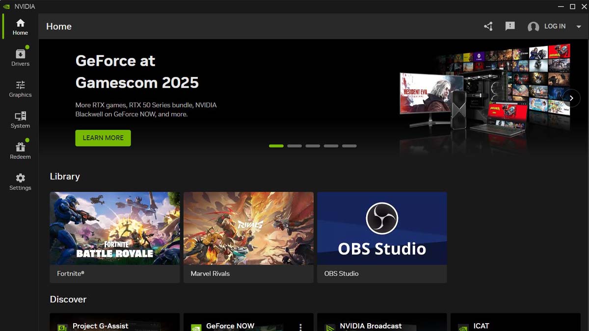 Nvidia App