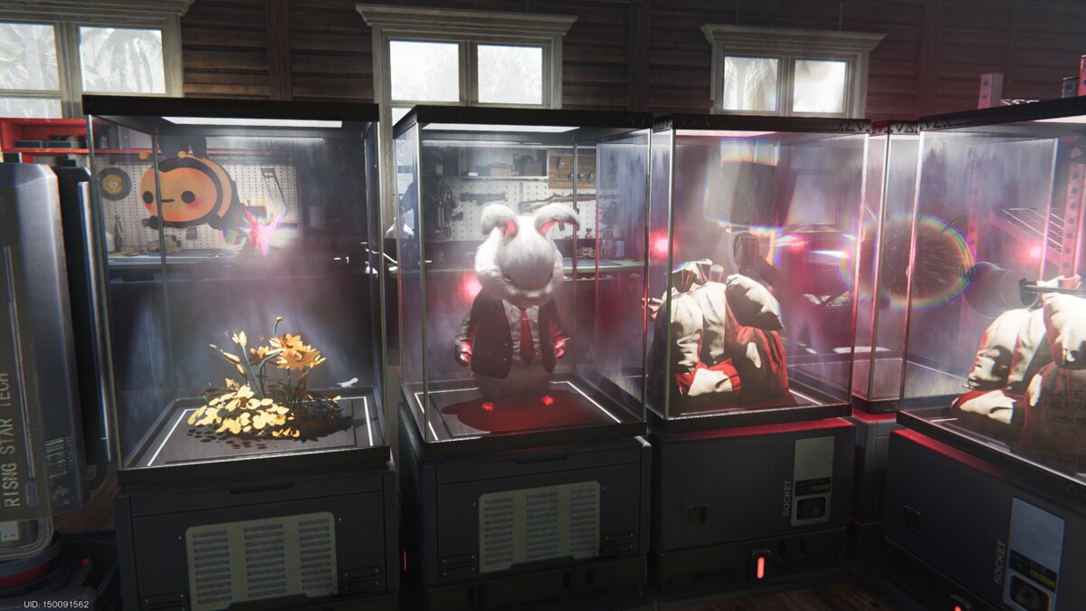 Once Human Lethal Rabbit: Lethal Rabbit inside an Isolate Securement Unit.
