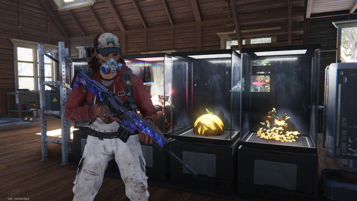Once Human secure Festering Gel: meta-human near an Isolated Securement Unit.