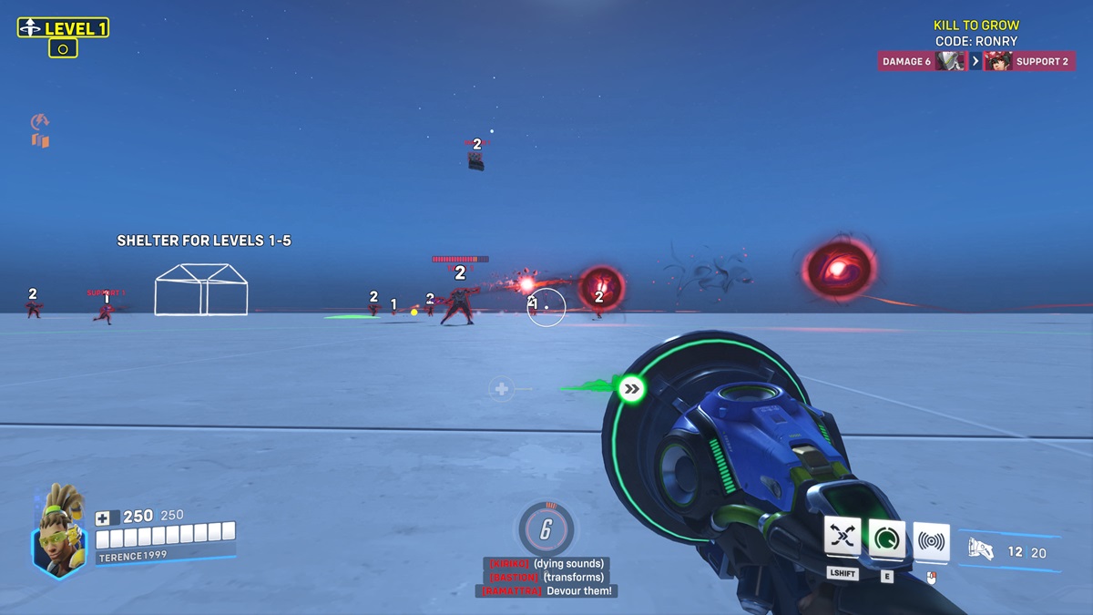 Kill to Grow custom game mode in Overwatch 2.
