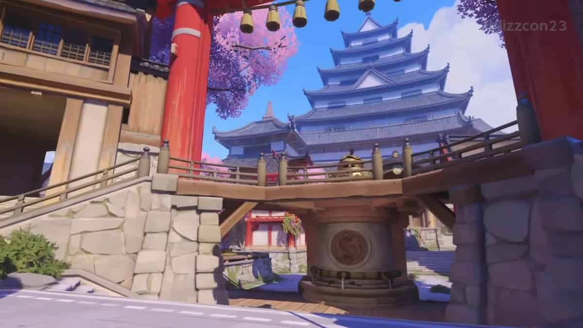 The new map Hanaoka, coming in Overwatch 2 Season 8.