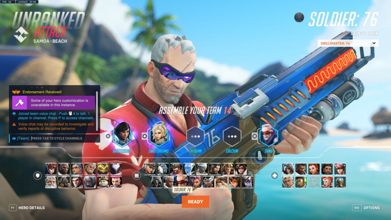 Overwatch 2 hero customization unavailable error explained – what is it and can you fix it?