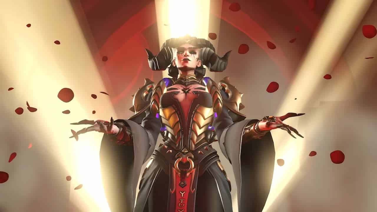 The Lilith skin for Moira in Overwatch 2.