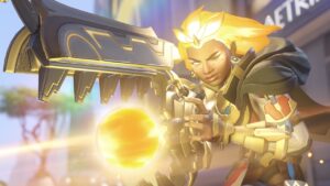 A disliked character in Overwatch 2 wields a massive gun.