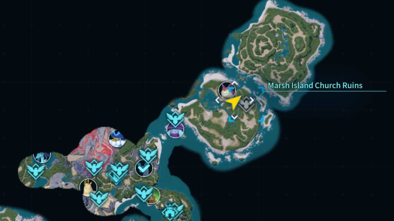 Palworld how to find and catch Depresso pals explained: map of depresso spawn islands