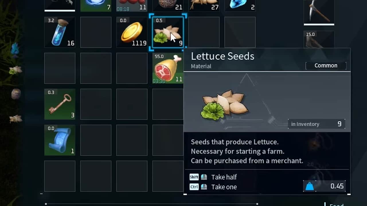 Lettuce Seeds in Palworld