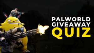 Palworld giveaway quiz.
