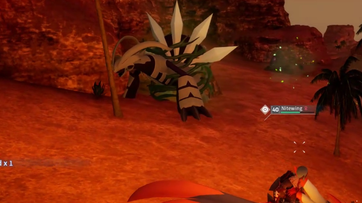 A player fights Xenogard in the game.