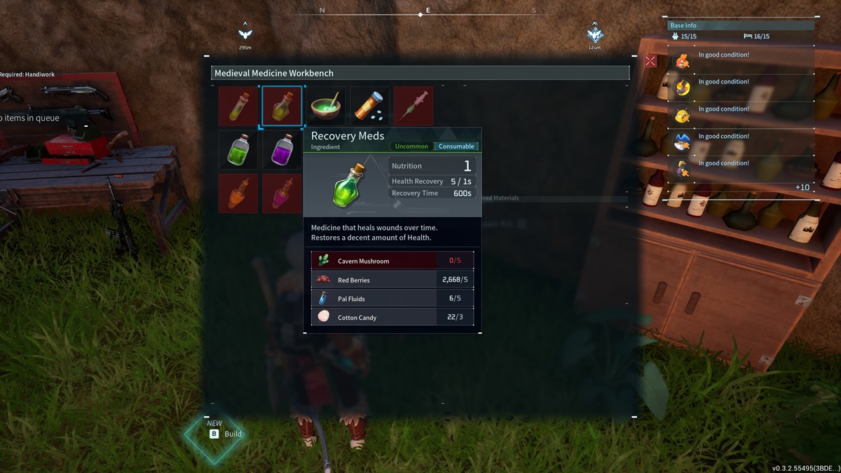 Recovery Meds in Palworld.