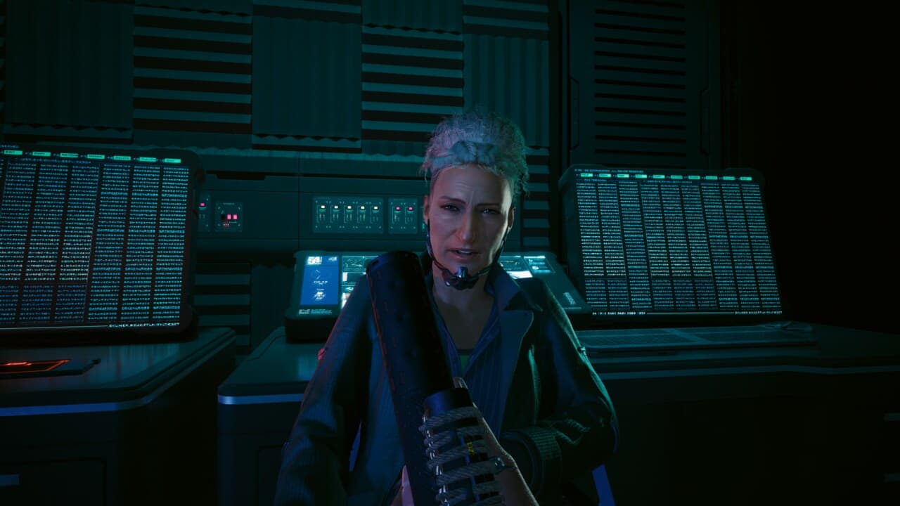 Cyberpunk 2077 Phantom Liberty - Katya's stash location: Katya in Organitopia.