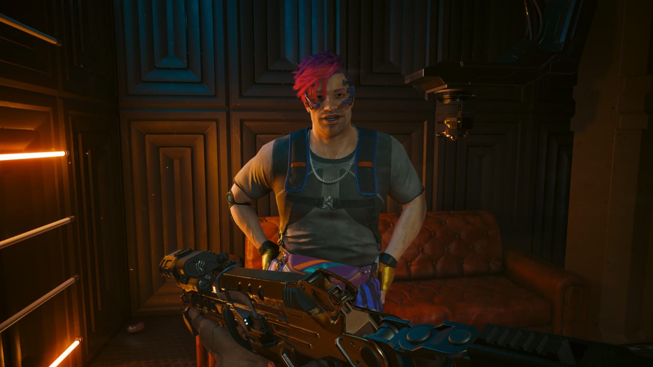Cyberpunk 2077 Phantom Liberty Dazed and Confused - where to find something with sentimental value for Tool: Tool in basement.