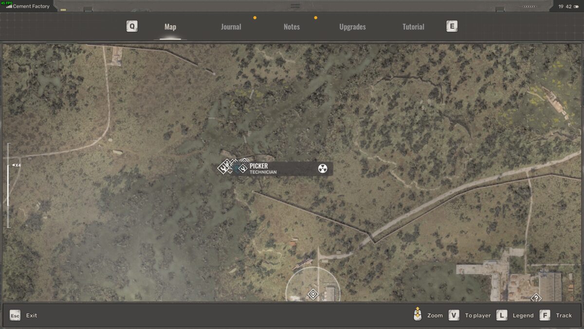 Stalker 2 technician locations: Picker location.