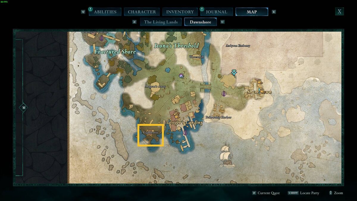 Avowed Totem of Rightful Rulership: map.