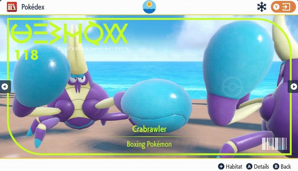 How to evolve Crabrawler into Crabominable in Pokémon Scarlet and Violet