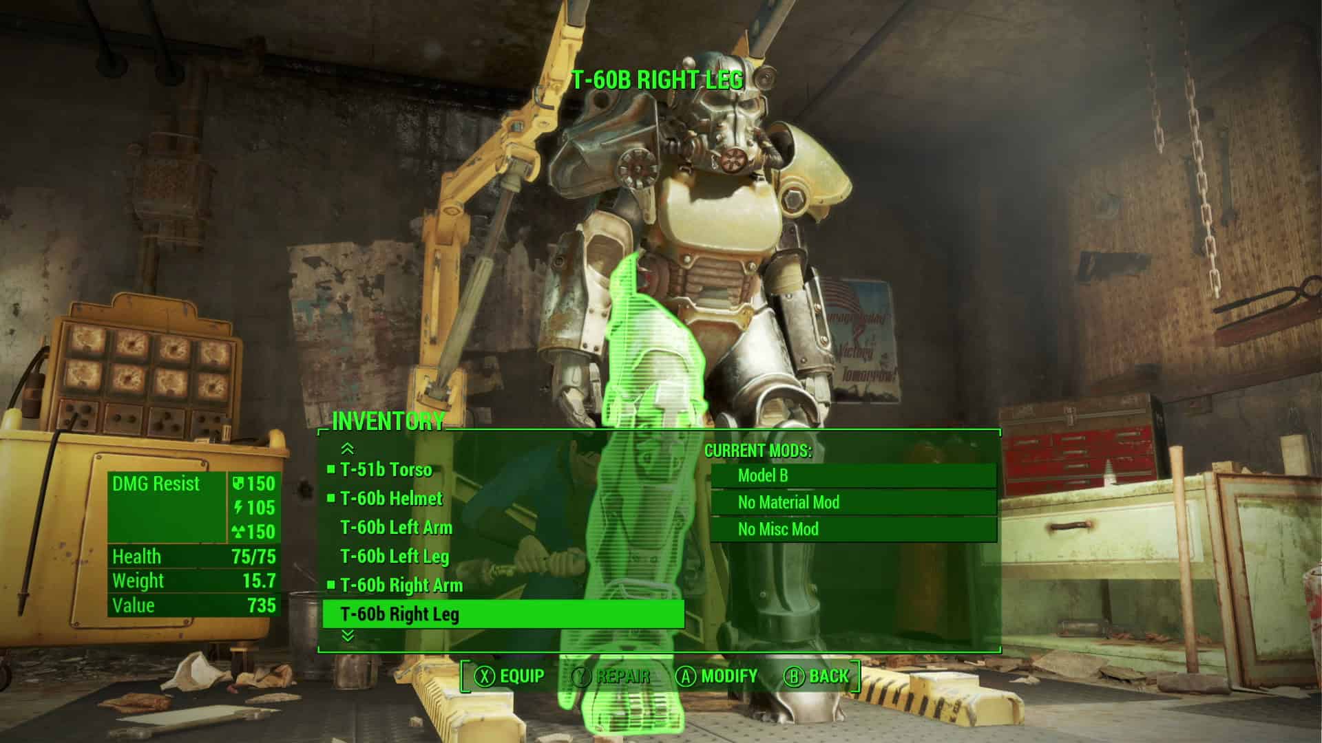 Power Armor in Fallout 4