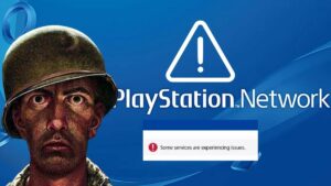 PSN error key art