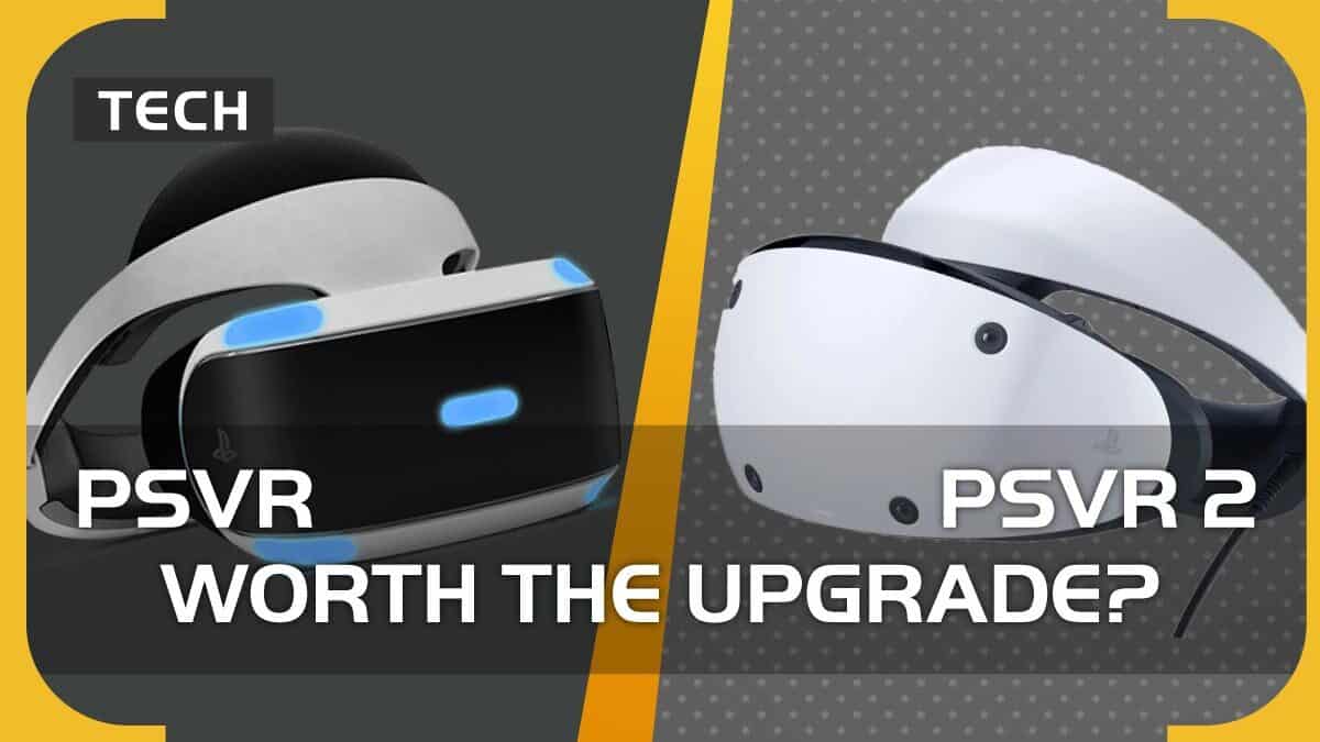 PSVR vs PSVR 2 - specs comparison and key differences