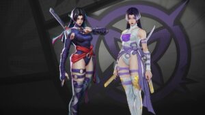 Psylocke custom color in Marvel Rivals
