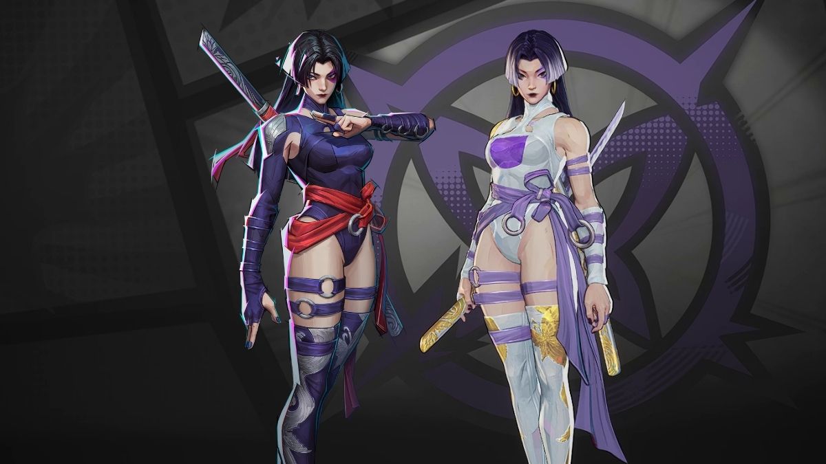 Psylocke custom color in Marvel Rivals