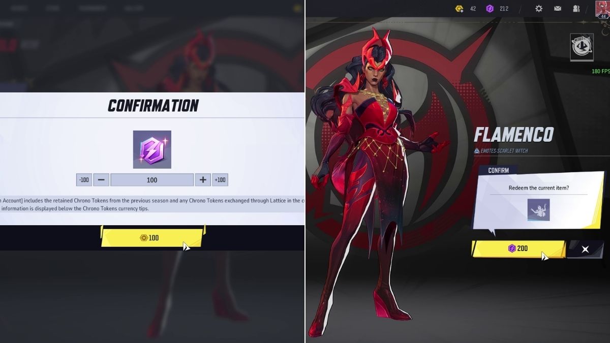 Marvel Rivals Chrono Tokens purchase via Lattice