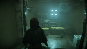 Star Wars Outlaws Pyke Syndicate Vault Keycard locations: Kay in the Pike Syndicate Vault.
