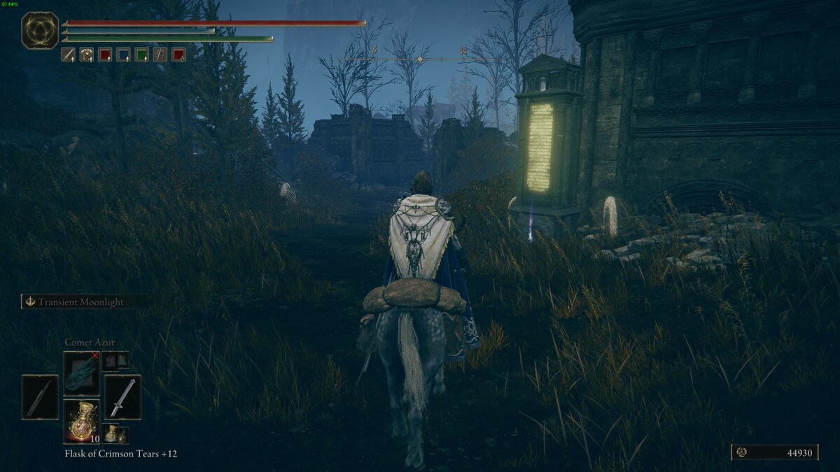 Elden Ring Shadow of the Erdtree map fragment locations: Tarnished in the realm of shadow.