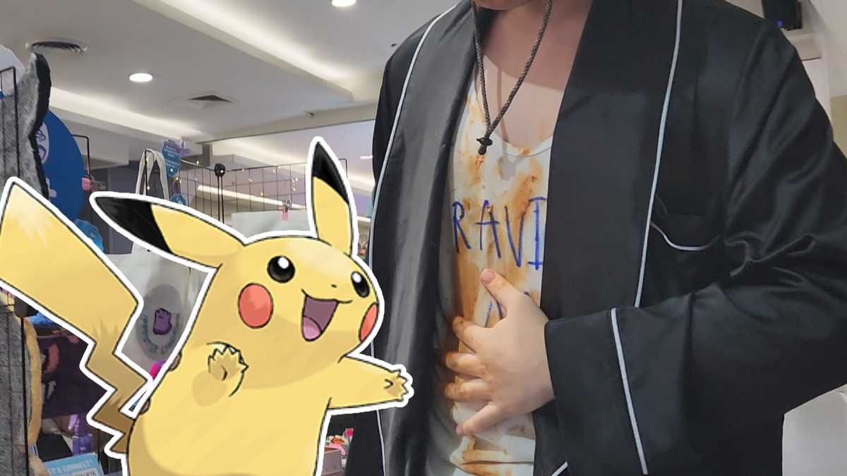 The Pokémon convention from hell had man eating ravioli sauce from pocket before being removed by security