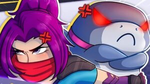 Jeff and Psylocke angry in Marvel Rivals