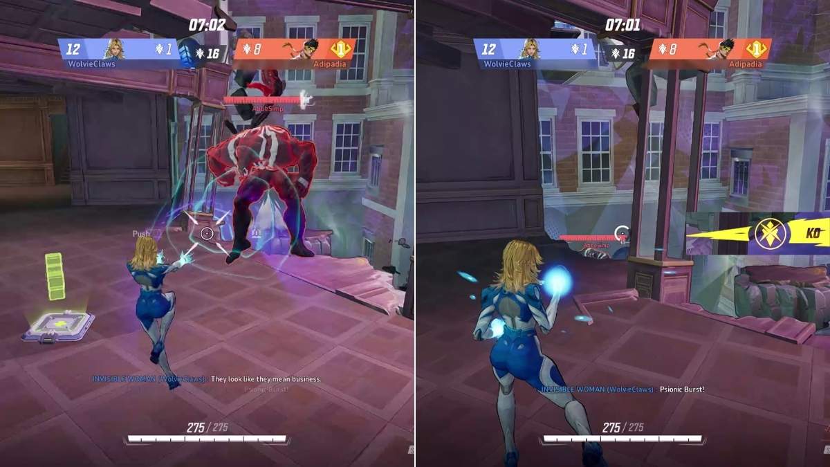 Marvel Rivals Psionic Burst Invisible Woman