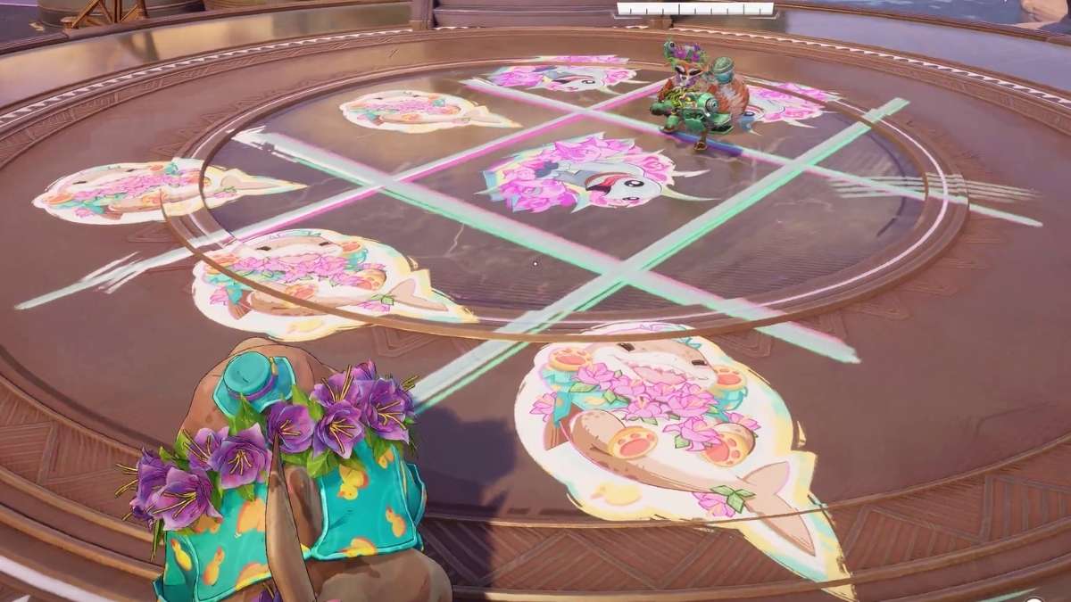 Marvel Rivals Tic Tac Toe spray used by Jeff