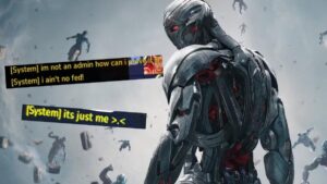 Ultron in Marvel Rivals in chat