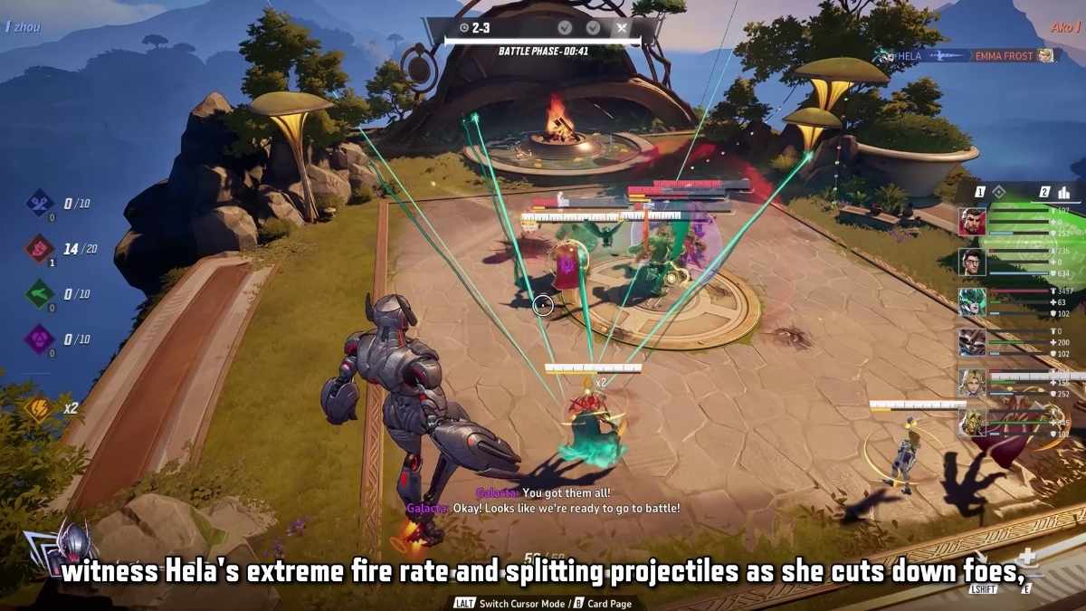 Marvel Rivals Ultron Matrix Hela gameplay