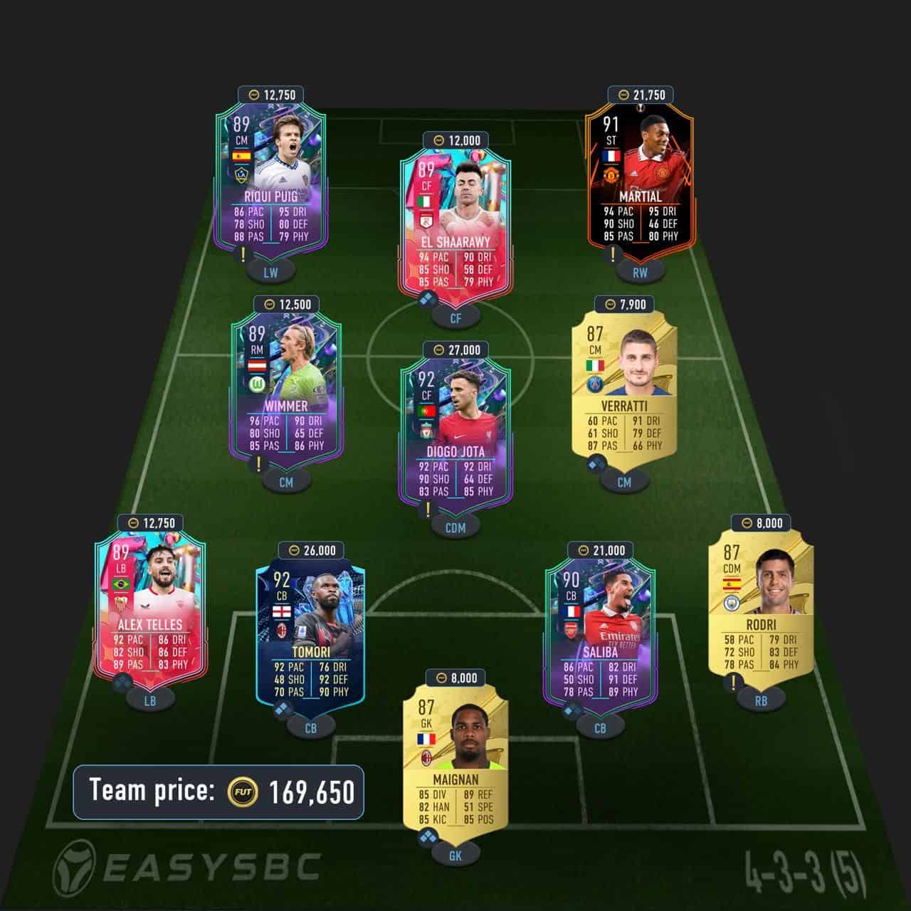rooney cover star icon sbc solution fifa 23 90-rated squad