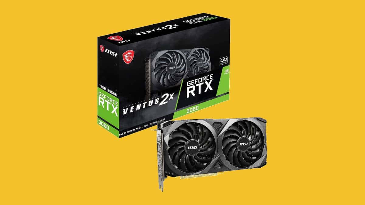 Amazon deals plunges the price of this Nvidia RTX 3060 graphics card even lower