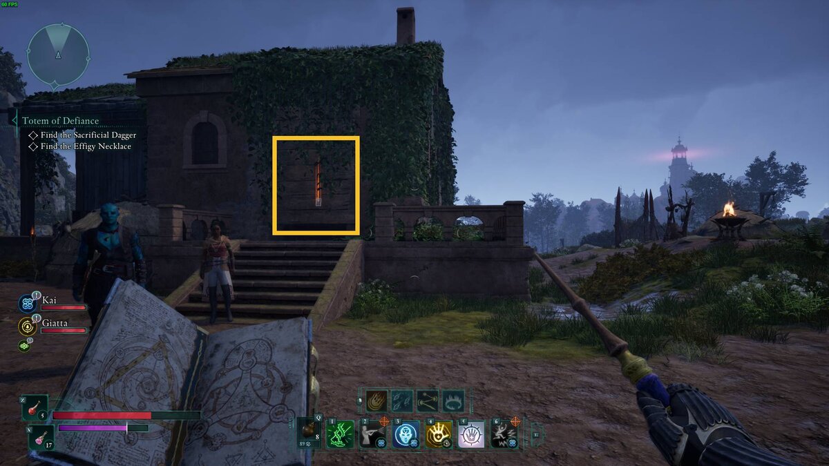 Avowed Totem of Defiance: farmhouse.