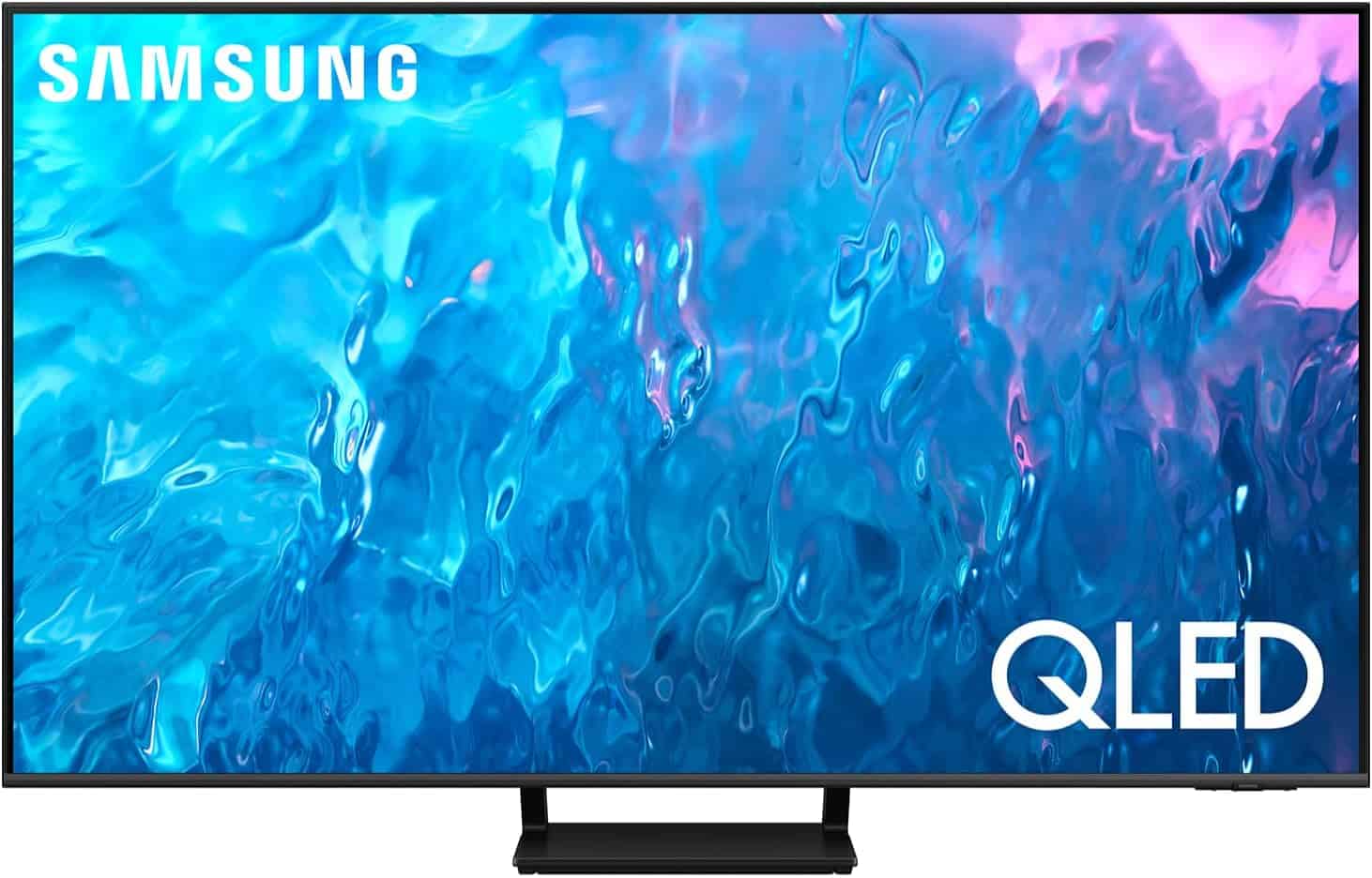 The SAMSUNG Q70C TV is displayed on a white background.