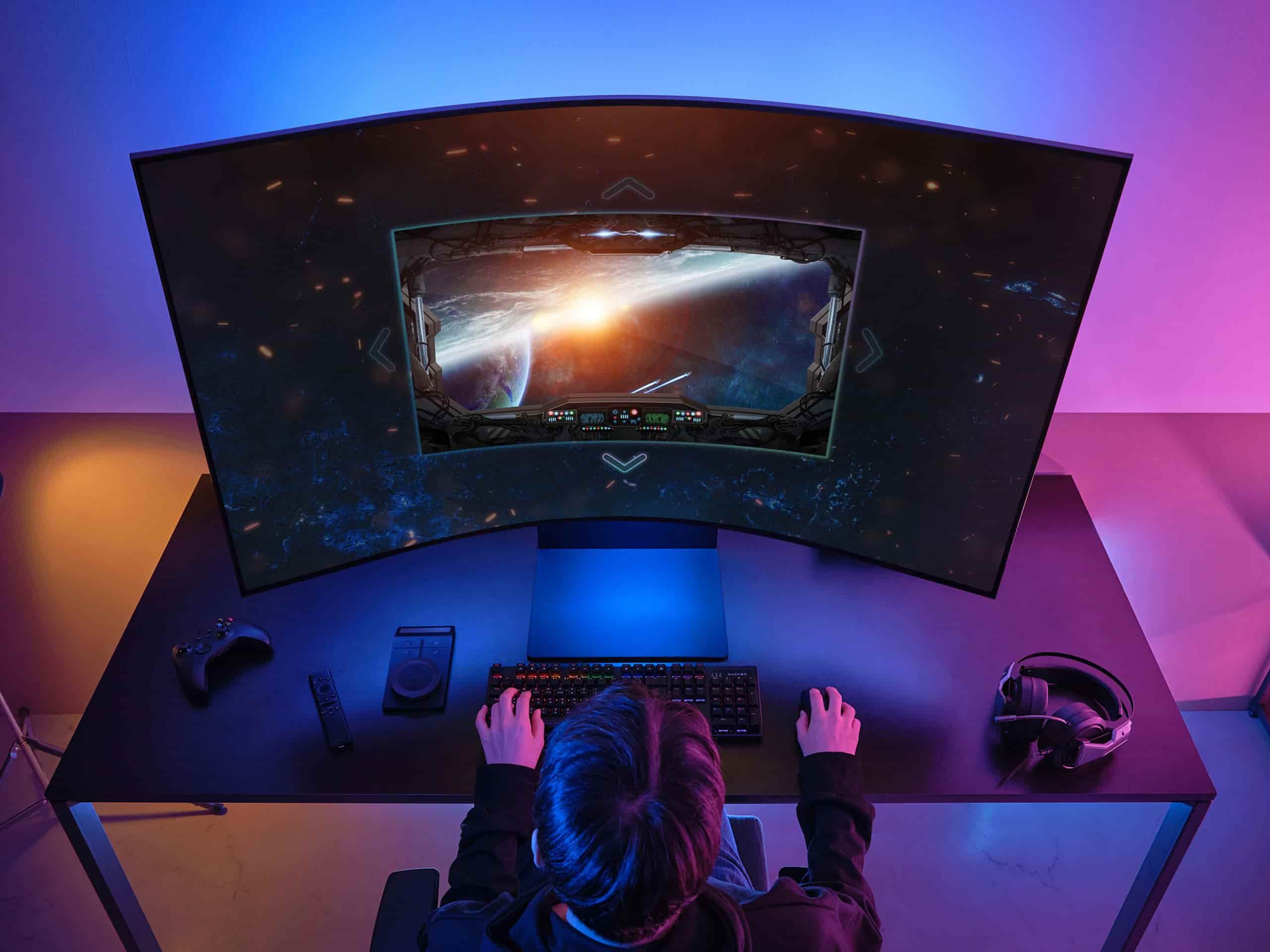 Save almost 70% on Samsung’s insane 55 inch Odyssey Ark gaming monitor