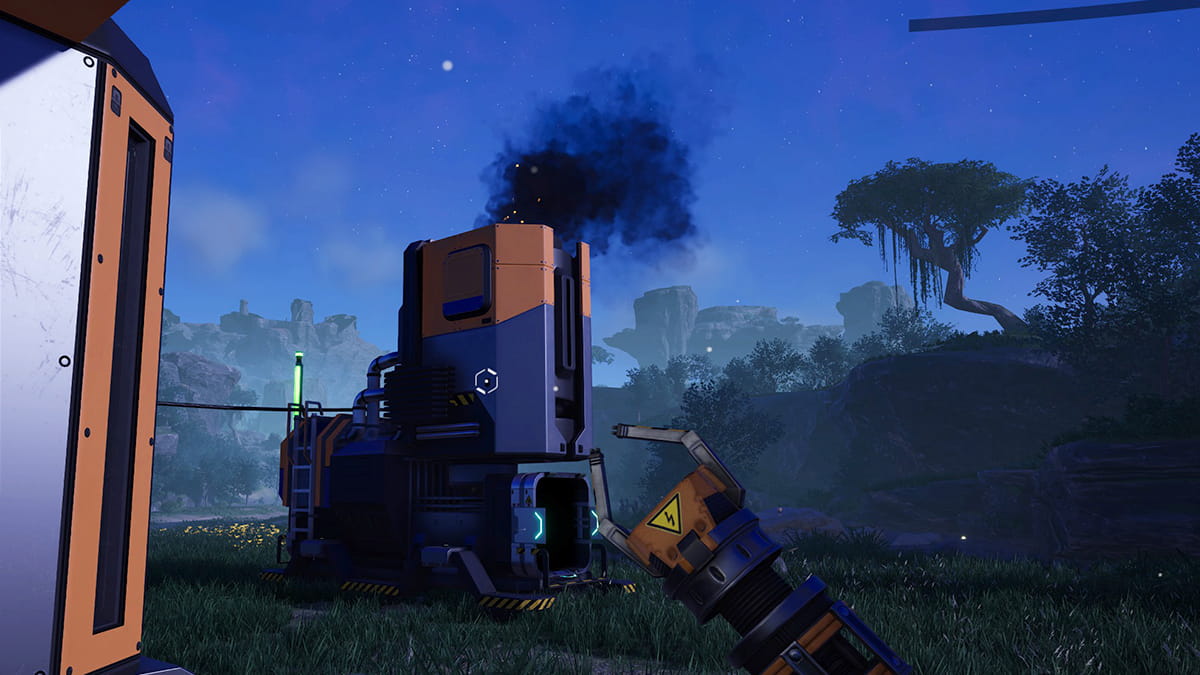 Image of a coal generator in Satisfactory.
