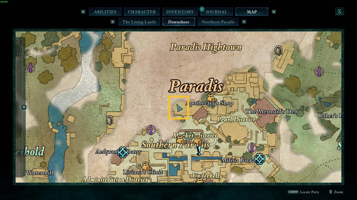 Avowed Totem of Rightful Rulership: map.