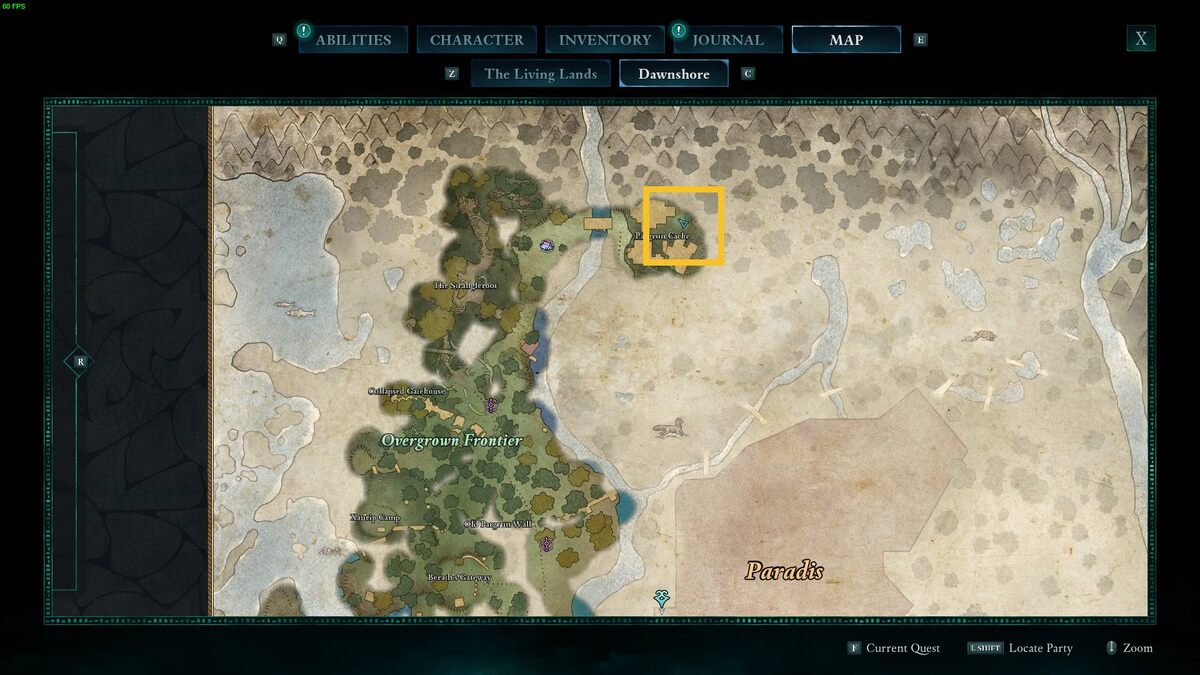 Avowed Totem of Rightful Rulership: map.